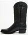 Image #3 - Dan Post Men's Madboy Western Boots - Round Toe, Black, hi-res