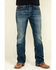 Image #2 - Cody James Core Men's Sundance Medium Wash Stretch Slim Bootcut Jeans , Blue, hi-res