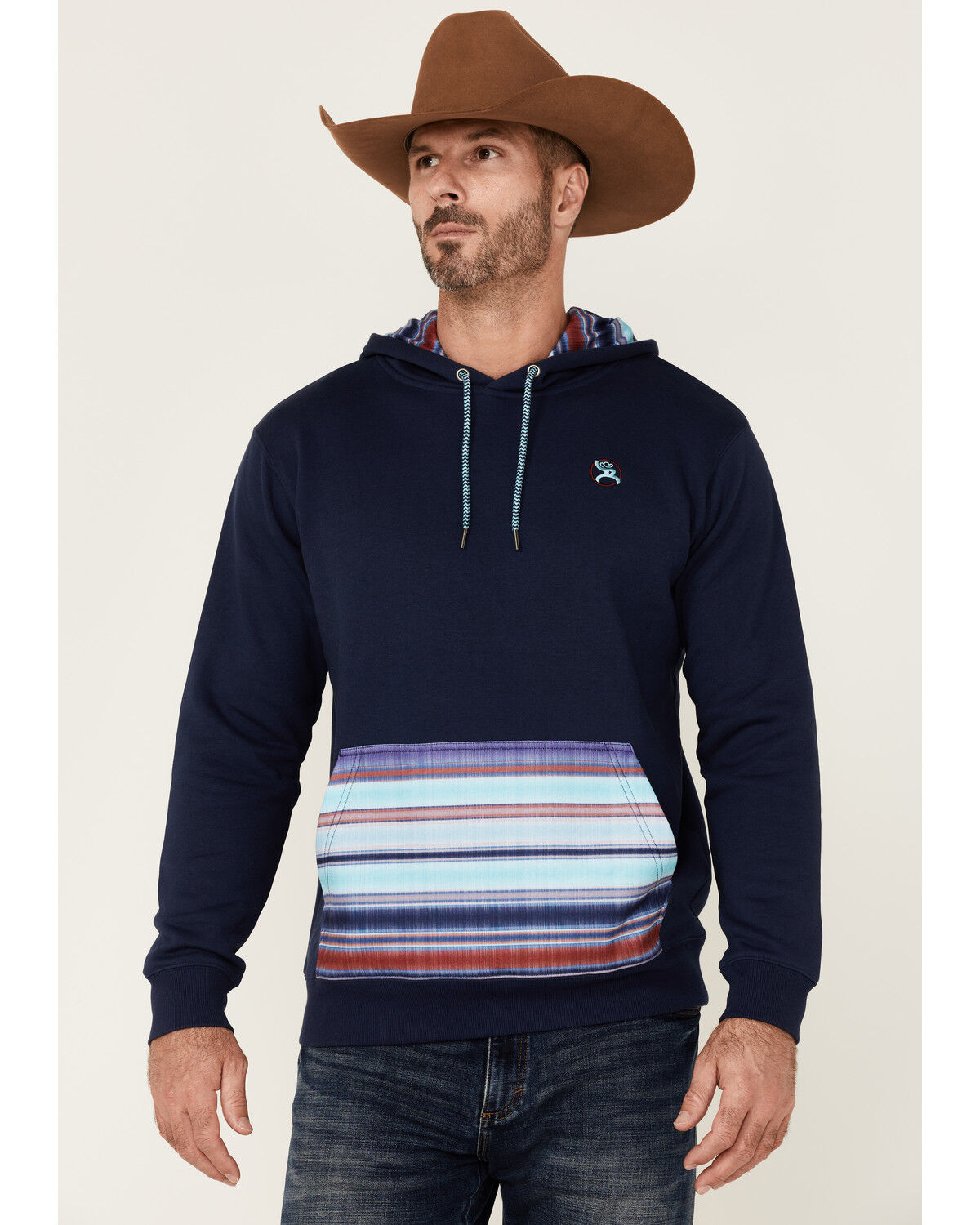 men's serape pullover