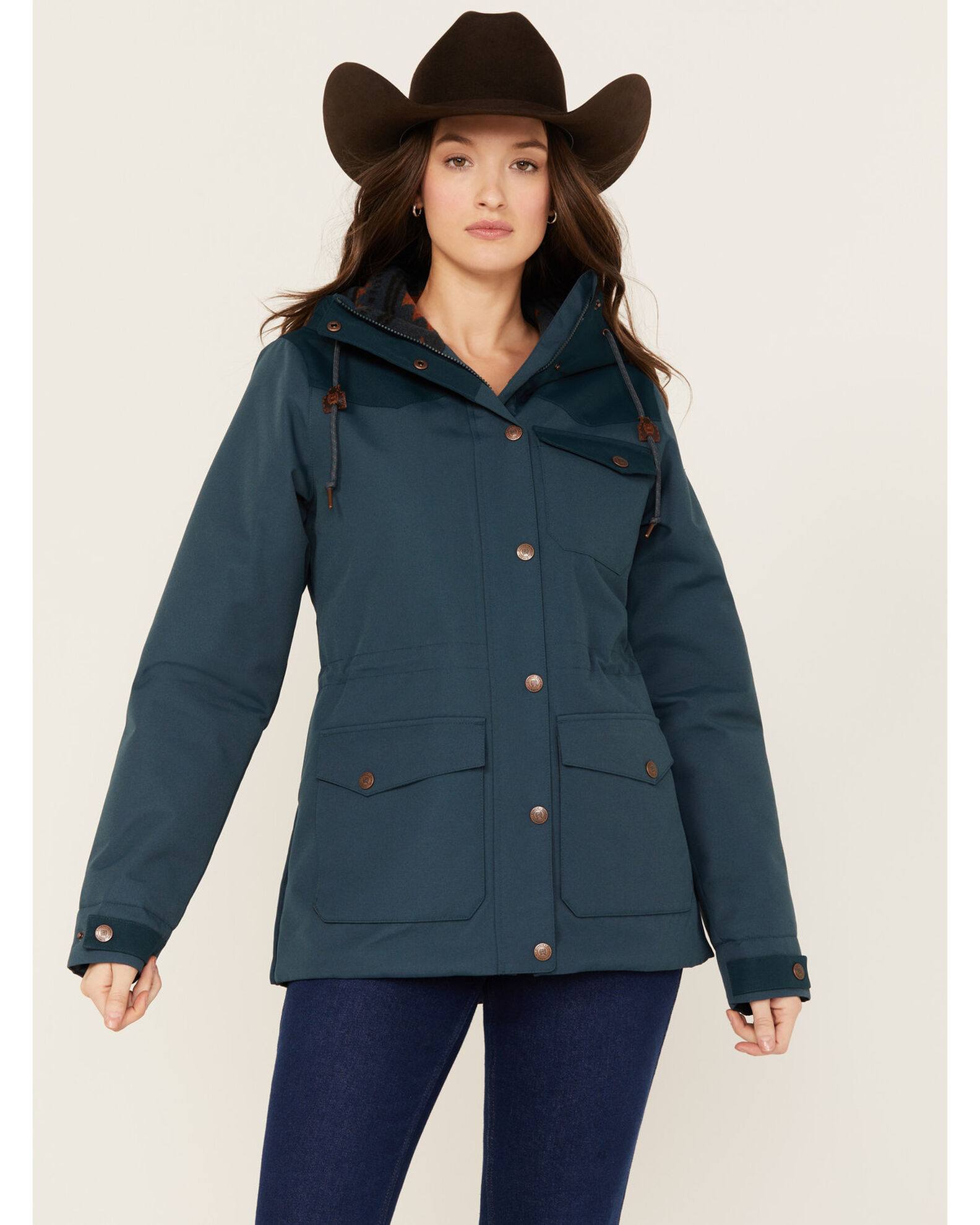 Hooded discount barn coat