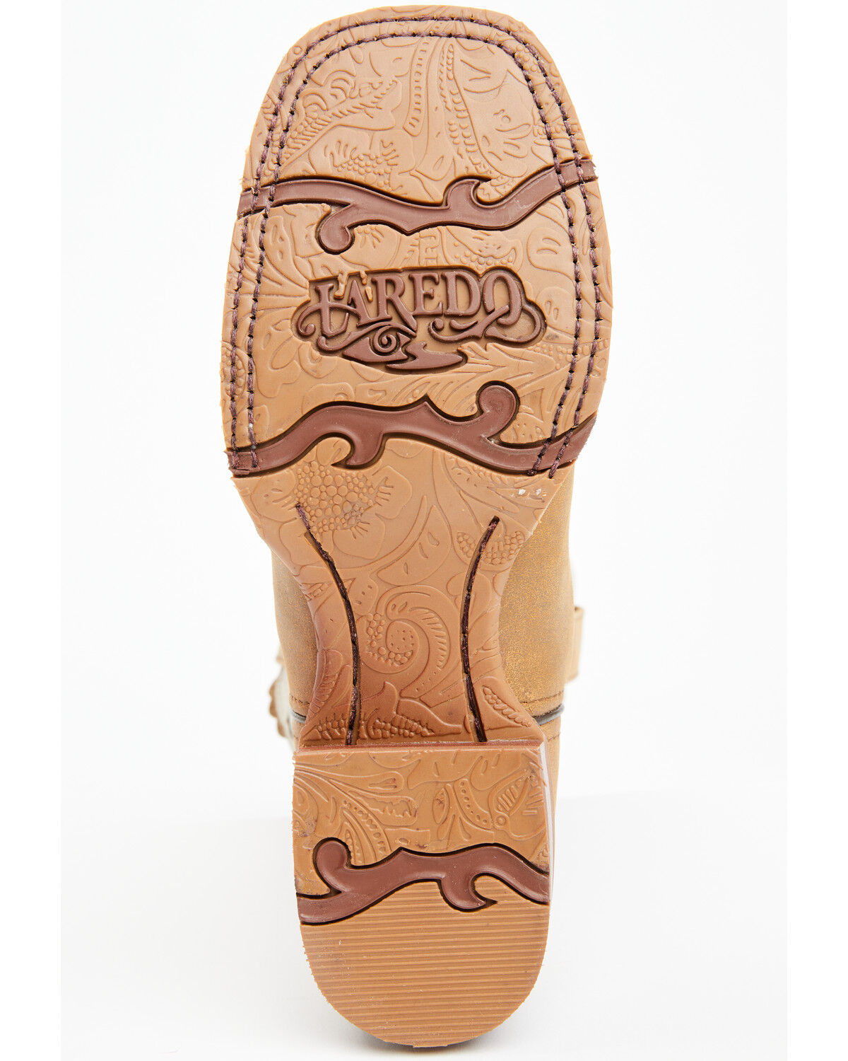 Image #7 - Laredo Women's Underlay Western Boots - Broad Square Toe, Blue/white, hi-res