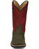 Image #4 - Justin Men's Show Stopper Wester Boots - Broad Square Toe, Grey, hi-res