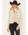 Image #1 - Shyanne Women's Reversible Plaid Vest, Natural, hi-res