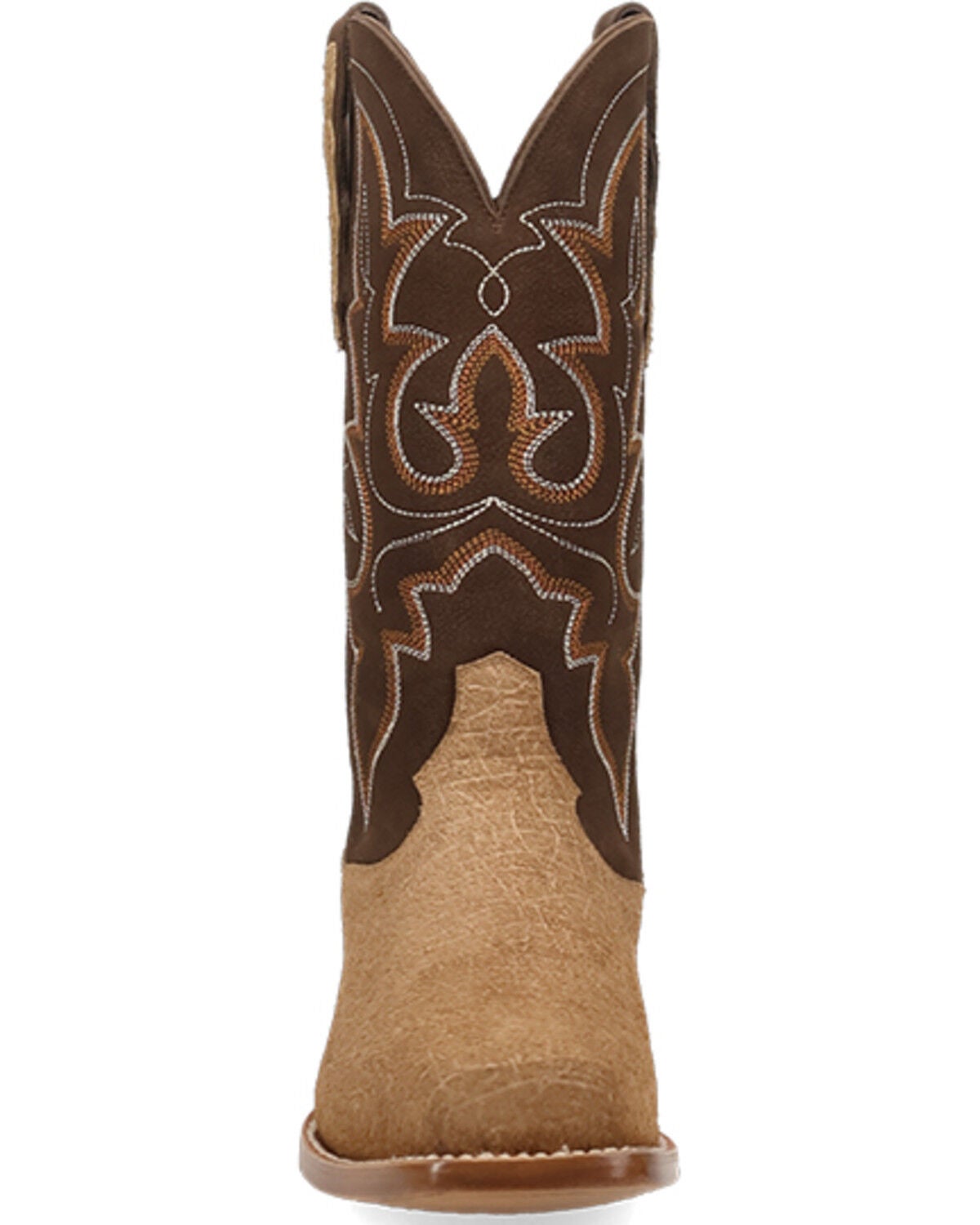 Image #4 - Dan Post Men's Ironhide Hippopotamus Print Western Boots - Square Toe, Tan, hi-res