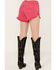 Image #4 - Idyllwind Women's Cherry High Rise Stretch Denim Shorts, Cherry, hi-res