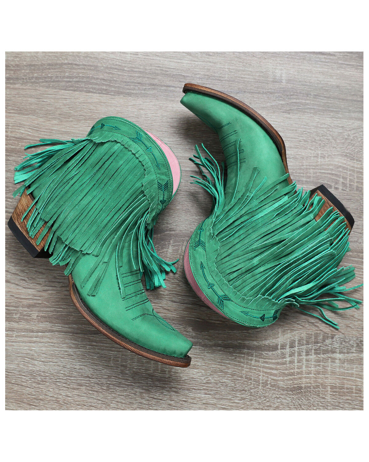 Image #1 - Junk Gypsy by Lane Women's Spitfire Fashion Booties - Snip Toe, Turquoise, hi-res