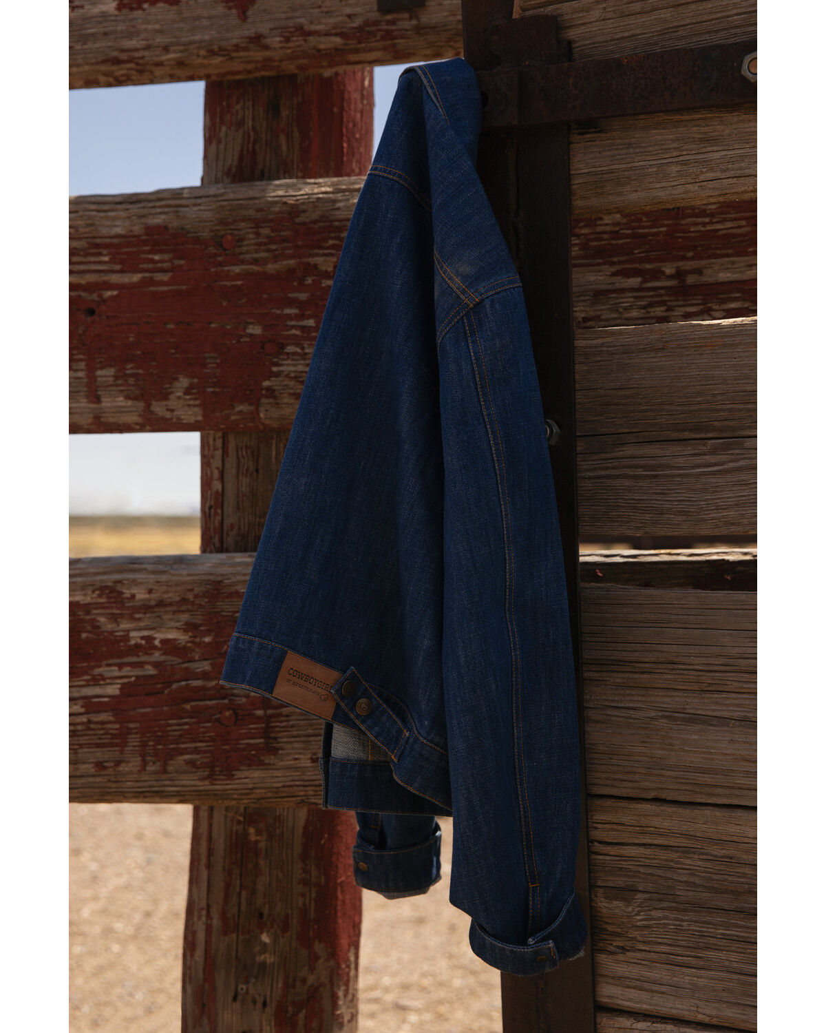 Image #1 - Cowboygirl by Jenna Paulette Women's Cowboyfriend Denim Jacket, Dark Wash, hi-res