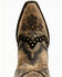 Image #6 - Laredo Women's Skyla Floral Studded Western Performance Boots - Snip Toe , Dark Brown, hi-res