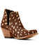 Image #1 - Ariat Women's Dixon Western Booties - Snip Toe, Brown, hi-res