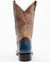 Image #5 - Cody James Men's Exotic Shark Western Boots - Broad Square Toe, Blue, hi-res