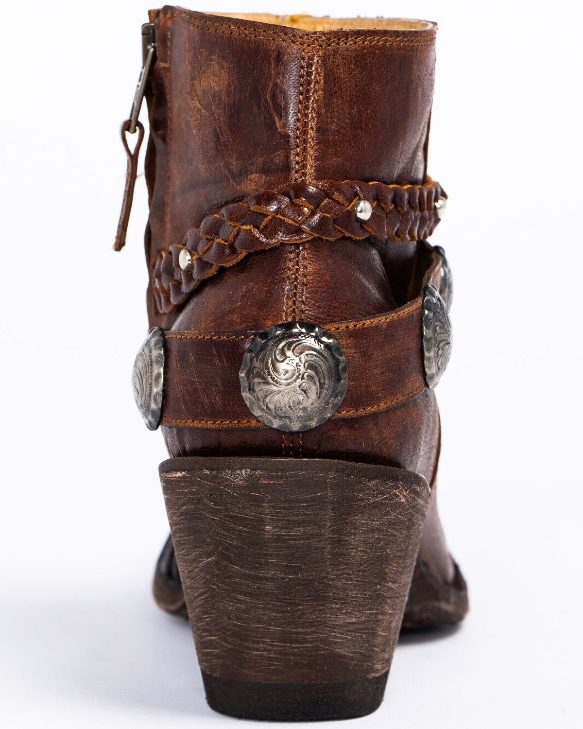 Image #5 - Idyllwind Women's Fierce Brown Western Boots - Round Toe, , hi-res