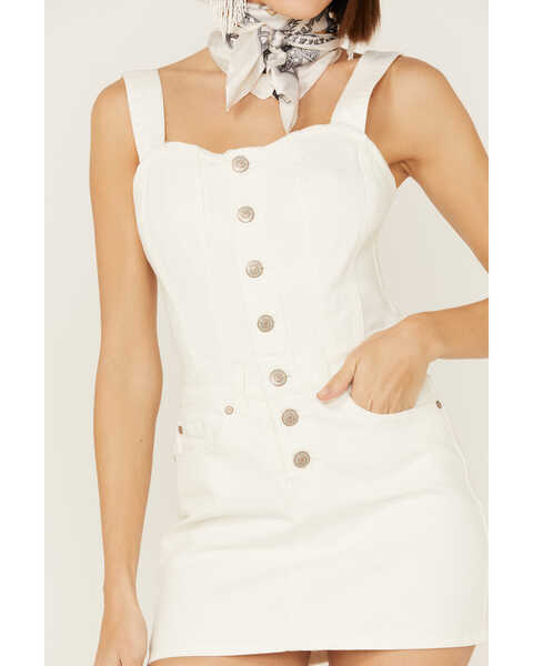 Image #4 - Shyanne Women's Denim Button Mini Dress, , hi-res