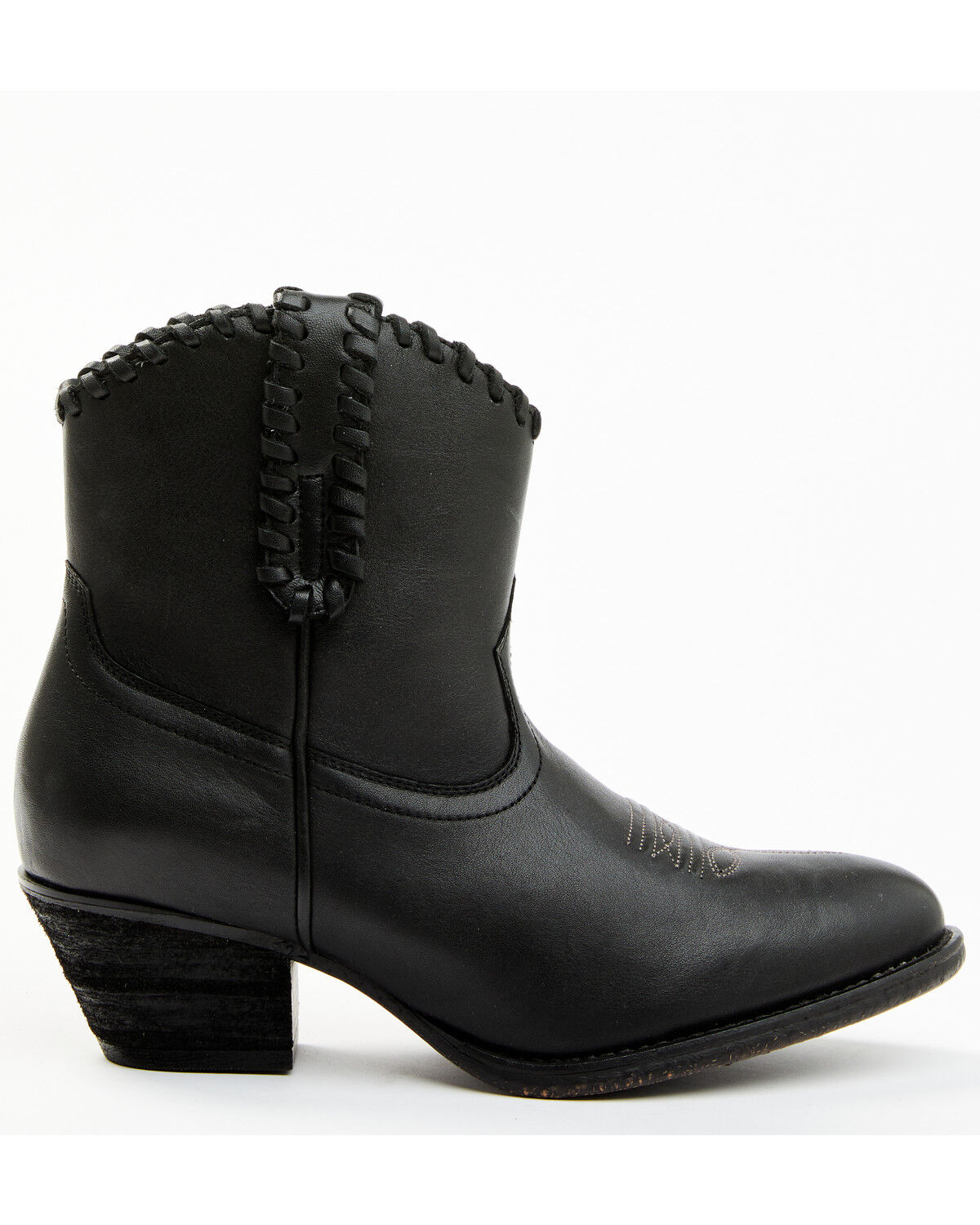 Image #2 - Shyanne Women's Sawyer Dolly Western Fashion Booties - Round Toe, Black, hi-res