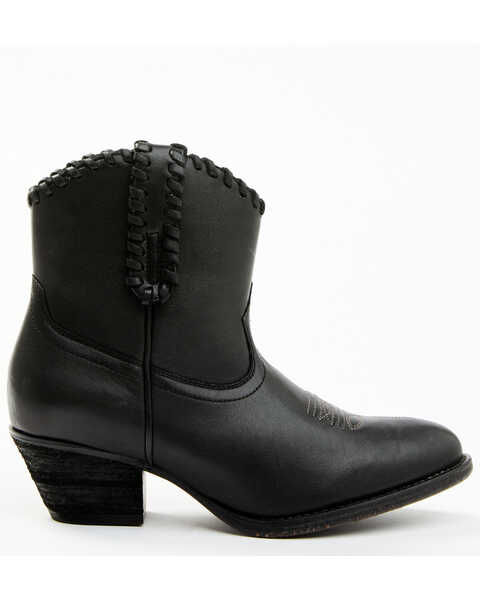 Image #2 - Shyanne Women's Sawyer Dolly Western Fashion Booties - Round Toe , Black, hi-res