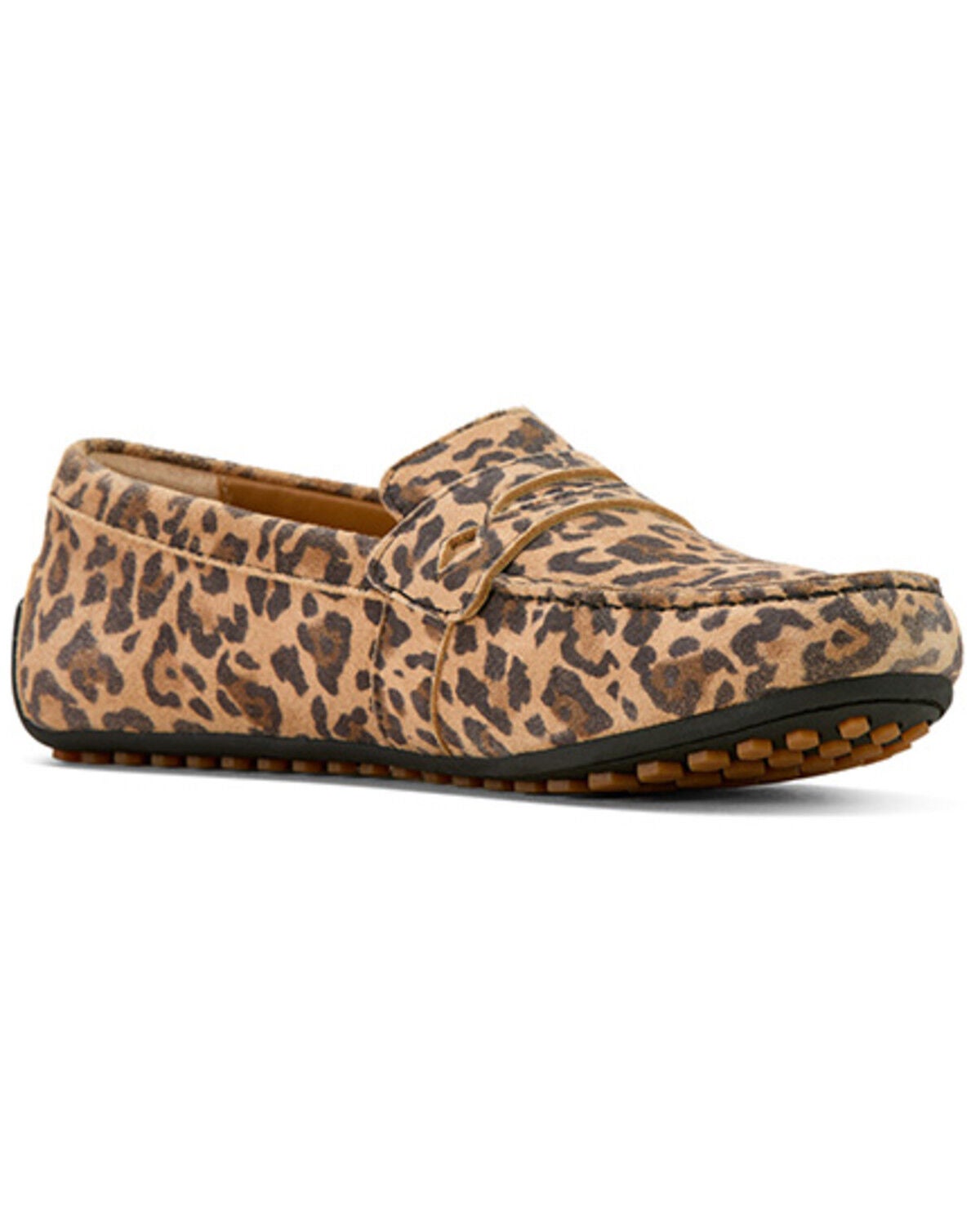 Ariat Women's Selene Casual Driving Shoes - Moc Toe, Cheetah, hi-res