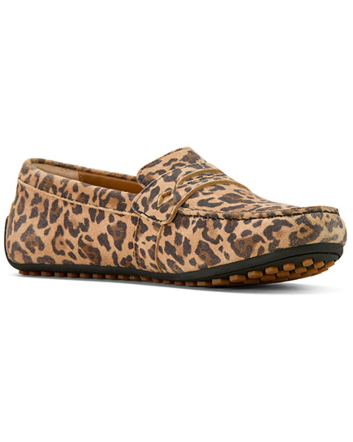 Image #1 - Ariat Women's Selene Casual Driving Shoes - Moc Toe, Cheetah, hi-res