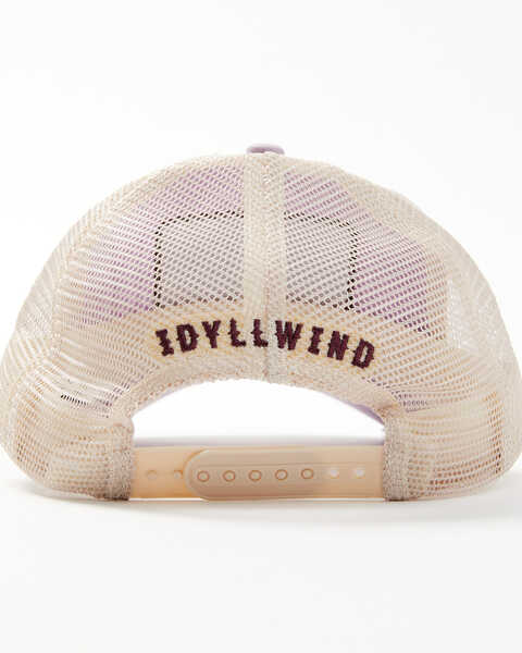 Image #3 - Idyllwind Women's Burnin' Daylight Distressed Mesh Back Ball Cap, Lavender, hi-res
