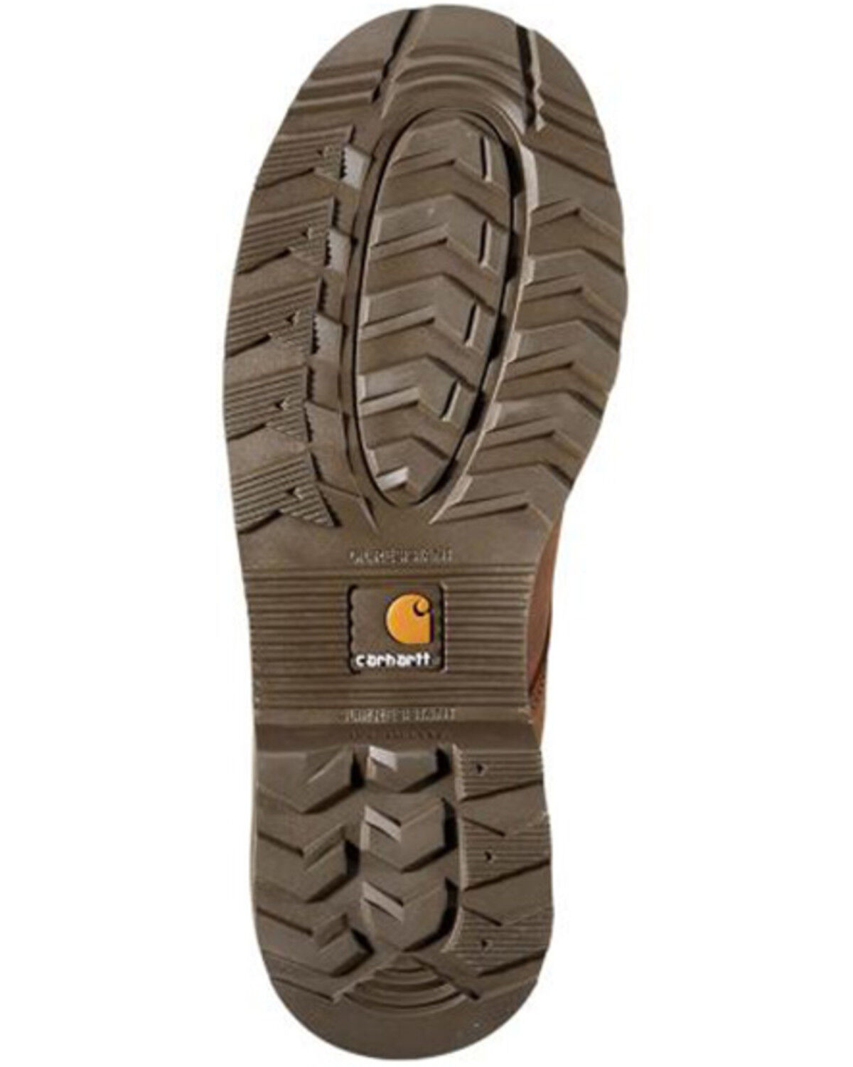 Image #6 - Carhartt Men's 6" Frontier Waterproof Work Boots - Steel Toe, Brown, hi-res