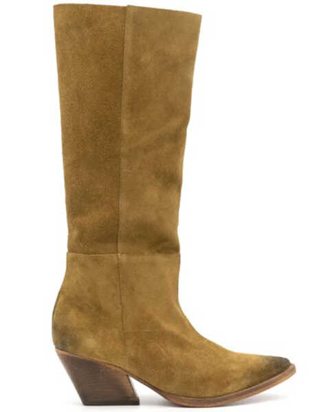 Image #2 - Golo Shoes Women's Brandy West Western Boots - Pointed Toe, Brandy Brown, hi-res