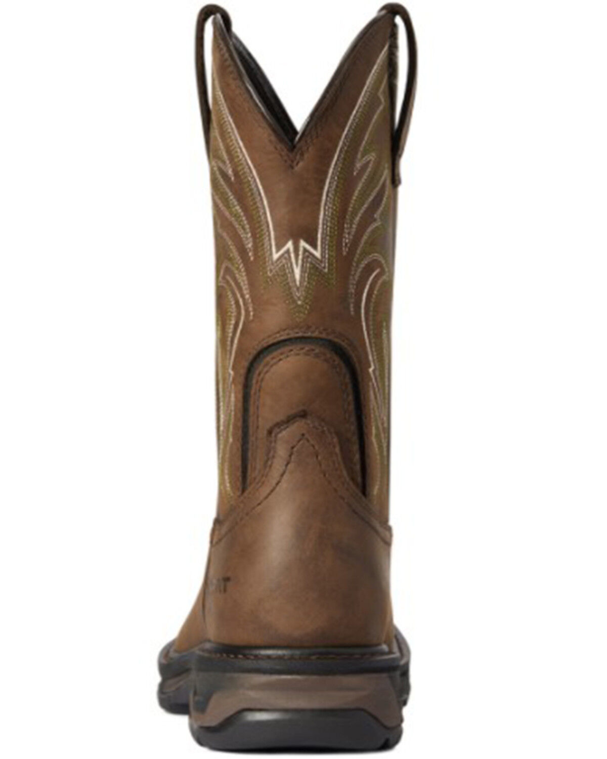 Image #3 - Ariat Men's WorkHog® Cottonwood Western Work Boots - Broad Square Toe, Brown, hi-res