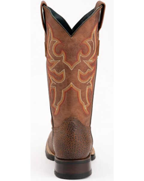 Image #5 - Ferrini Men's Toro Western Performance Boots - Square Toe, Brandy Brown, hi-res