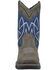Dan Post Men's 11" Storm Surge Waterproof Western Work Boots - Composite Toe , Blue, hi-res