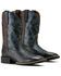 Image #4 - Ariat Men's Sport Liberty Antler Western Boots - Broad Square Toe, Black, hi-res