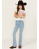 Image #1 - Shyanne Girls' Light Wash Riding Jeans, Light Wash, hi-res