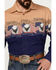 Image #3 - Panhandle Men's We The People Border Long Sleeve Snap Western Shirt, Navy, hi-res