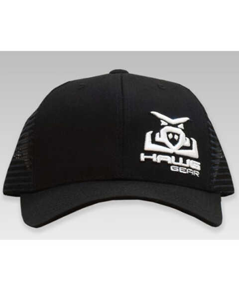 Image #2 - RopeSmart Men's Hawg Gear Embroidered Mesh-Back Ball Cap , Black, hi-res