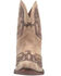 Roper Women's Amelia Western Booties - Snip Toe, Tan, hi-res