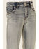 Image #2 - Silver Little Girls' Tammy Bleach Wash Bootcut Jeans, Blue, hi-res