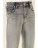 Image #2 - Silver Little Girls' Tammy Bleach Wash Bootcut Jeans , Blue, hi-res