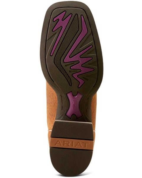 Image #5 - Ariat Women's San Angelo VentTEK 360 Performance Western Boots - Broad Square Toe , Brown, hi-res