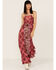 Image #1 - Free People Women's That Moment Slip Maxi Dress, Cherry, hi-res