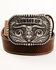 Image #1 - Cody James Boys' Cowboy Up Western Belt, Brown, hi-res