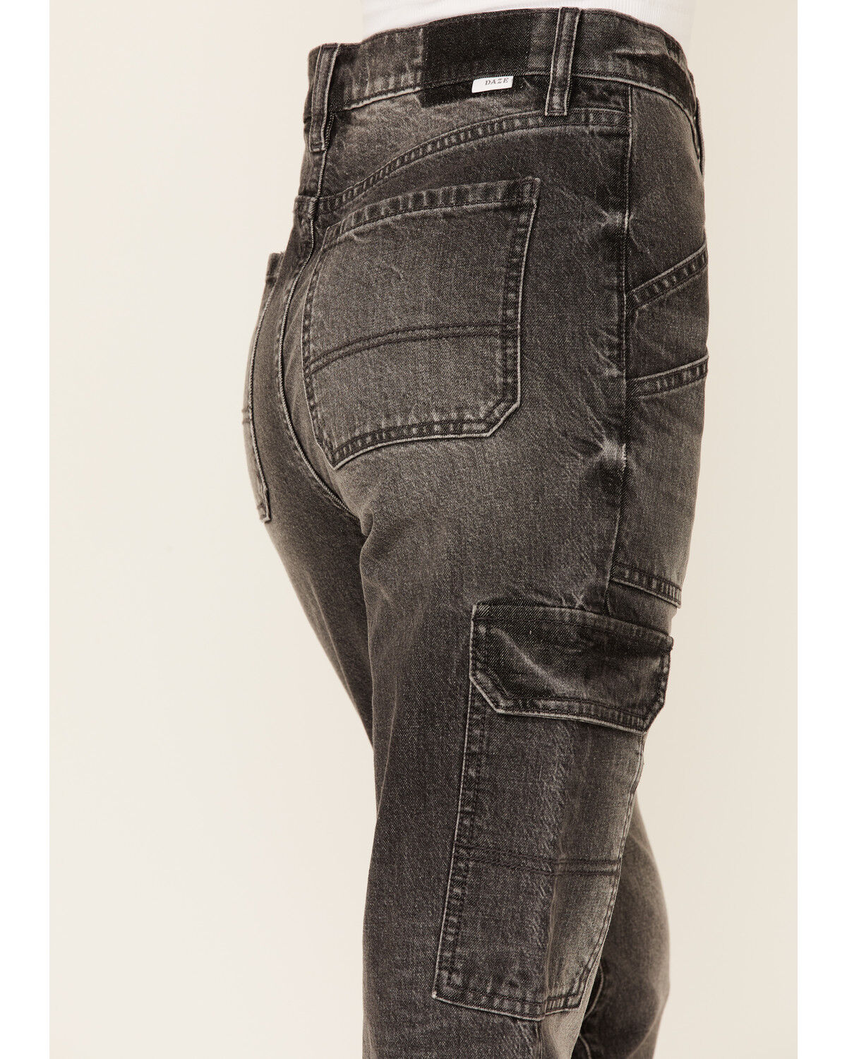 Image #3 - Daze Denim Women's Straight Leg Jeans, Black, hi-res