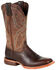 Image #1 - Durango Women's Arena Pro Western Boots - Broad Square Toe , Brown, hi-res