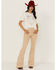 Image #3 - Idyllwind Women's Country Club Graphic Short Sleeve Trustee Tee, Ivory, hi-res