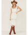 Image #2 - Idyllwind Women's Utopia Gauze Midi Dress, White, hi-res