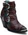 Image #1 - Corral Women's Studded Fashion Booties - Round Toe, Red, hi-res