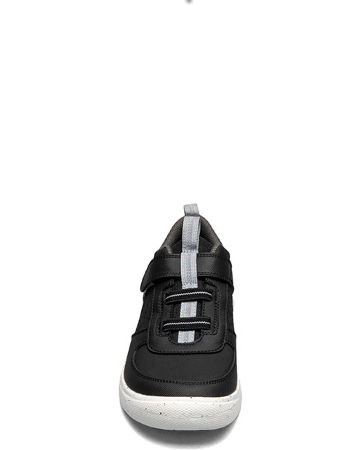 Image #4 - Bogs Boys' Skyline Kicker Low Slip-On Casual Shoes, Black, hi-res