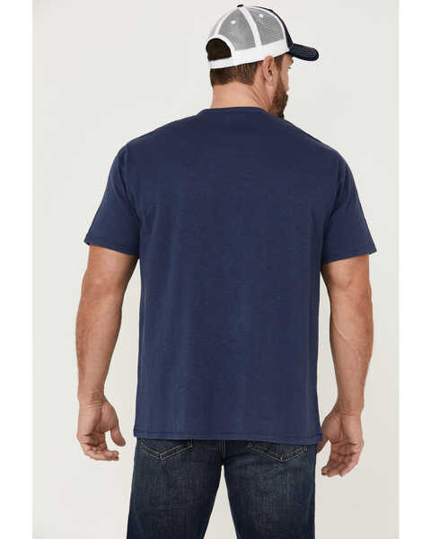 Image #4 - Brothers and Sons Men's Basic Short Sleeve Pocket T-Shirt , Navy, hi-res