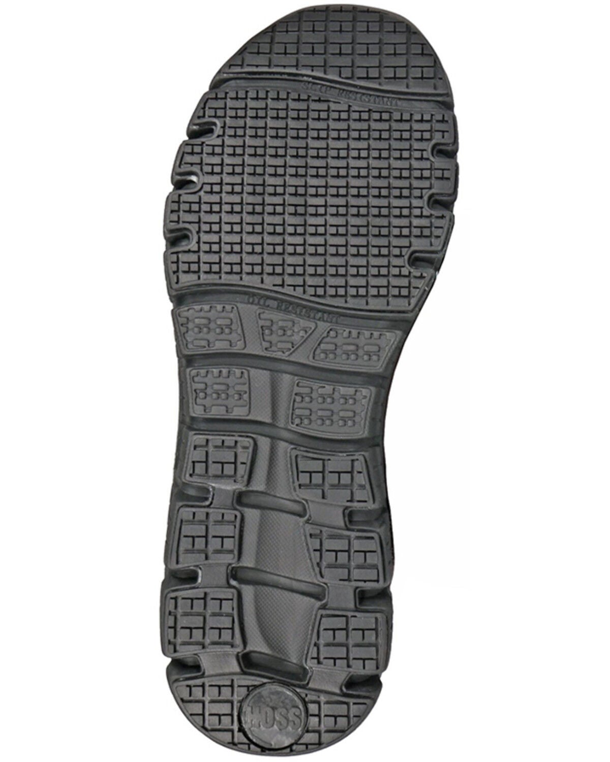 Image #7 - Hoss Men's Stepper Ultra Light Work Shoes - Composite Toe, Brown, hi-res