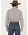 Image #4 - Cinch Men's Geo Print Long Sleeve Button-Down Western Shirt, White, hi-res