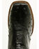 Image #6 - Dan Post Men's Exotic Full Quill Ostrich Martel Western Boots - Broad Square Toe, Black, hi-res
