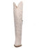 Image #4 - Dingo Women's Primadonna Tall Western Boots - Snip Toe, White, hi-res