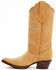 Image #3 - Planet Cowboy Women's Classic Sandy Western Boots - Snip Toe , Sand, hi-res