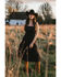 Image #1 - Idyllwind Women's Rockwood Button Front Midi Dress, Black, hi-res