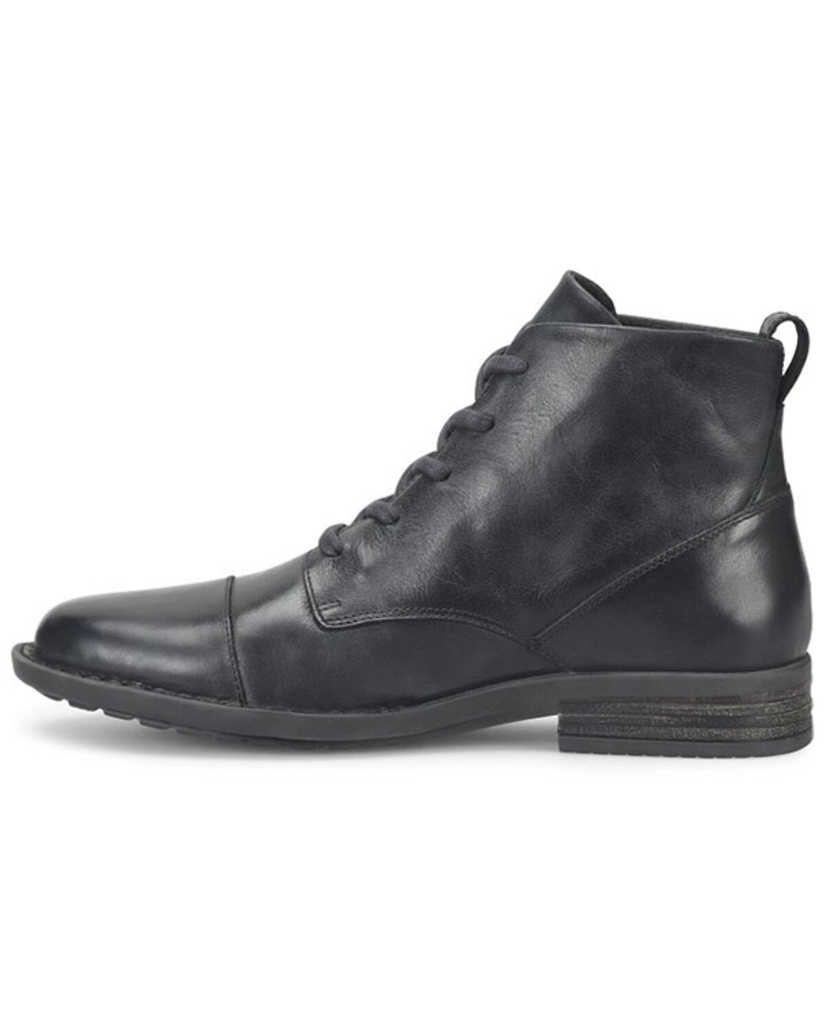Image #3 - Born Men's Ryker Casual Boots - Round Toe, Black, hi-res